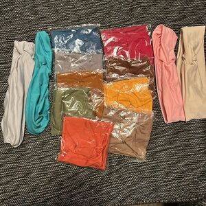 Colorful headband bundle